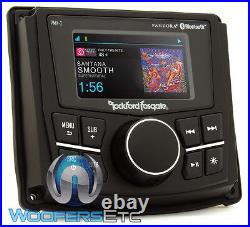 Pkg ROCKFORD FOSGATE PMX-2 MARINE BOAT RECEIVER BLUETOOTH RADIO + USB CORD WIRE