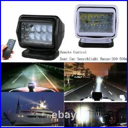 Portable Marine Searchlight Spotlight Wireless LED 12V/24V for Boats & Off Roads