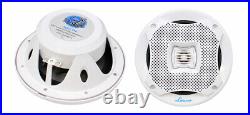 Pyle Marine Boat USB/SD MP3 Stereo System WithBluetooth 2 400Watt 5.25 Speakers