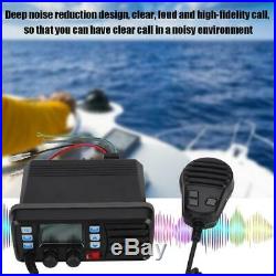 RS-507M Mobile Marine Boat Radio VHF Channel Weather Alert Stereo GPS Receiver