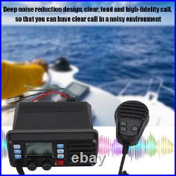 RS-507M Mobile Marine Boat Radio VHF Weather Channel External GPS Receiver HBA
