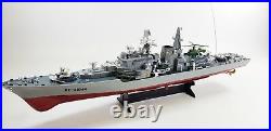 Radio Controlled Patrol Torpedo boat model rc grey large model 2.4ghz Battleship