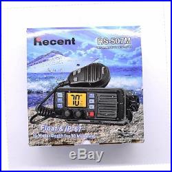 Recent RS-507M Mobile Marine Radio VHF Float Class D Weather Channel Boat Radio