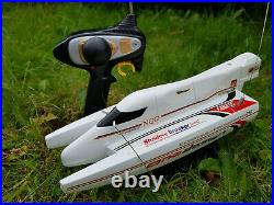 Rechargeable Catamaran Radio Remote Control Rc Boat Racing High Speed 12KM/HR