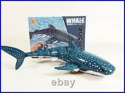 Remote Radio Control RC Swimmer Robot Shark Jaws Fish Speed Boat Yacht Model Toy