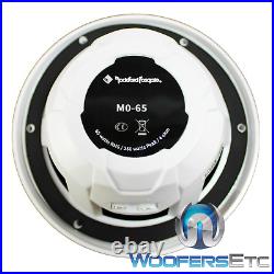 Rockford Fosgate M0-stage2 Pmx2 Marine Receiver + M0-65 6.5 Boat Speakers New