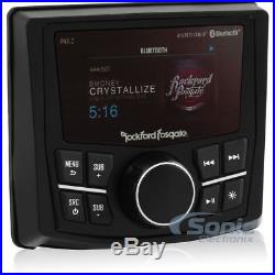 Rockford Fosgate Pmx-2 Marine Boat Stereo Bluetooth Radio Usb Pandora Iphone