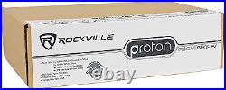 Rockville RXM8BTW 1500W Peak/750W Dyno-Certified RMS Marine 8 Channel Digital Cl