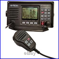 SI-TEX Boat Marine MDA-4 VHF-FM DSC Radio With Built-In AIS Large LCD Display