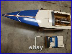 Scarab KV Large Scale Remote Control Boat with Radio 59 Length
