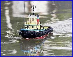 Southampton Tug Boat with Smoke, Working Lights, Horn 2.4GHz Radio Hobby Engin