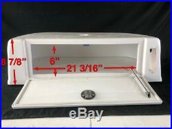 Sportsman Boat / Marine T-Top Glove / Radio Box Storage Access Door Switch Panel