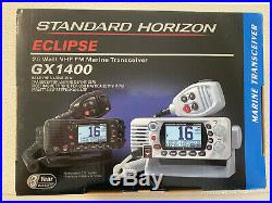 Standard Horizon Black VHF Marine Boat Radio GX1400 Eclipse Series Digital NEW