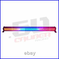 Strobe Multicolor 42 Inch LED LightBar with4 Button Wireless Remote Control Boat