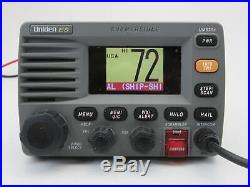 Uniden ES UM625C Boat Marine Color Fixed Mount Hailer Intercom DSC VHF Radio