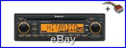 VDO CD RADIO USB MP3 WMA DAB DAB+ DMB BT 12V + Cable Boat Marine CDD7418UB-OR