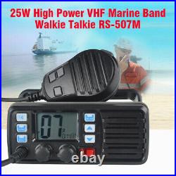 VHF 156.025-157.425MHz Waterproof LCD FM Boat Amateur Mobile Radio GPS Receiver