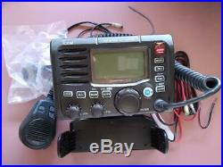 VHF Marine Transceiver mounted in boat Radio