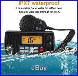 VHF Waterproof Floatable Weather Channel FM Marine Boat Mobile Radio Transceiver