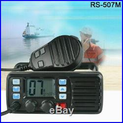 VHF Waterproof Weather Alert FM Marine Boat Amateur Ham Mobile Radio Transceiver