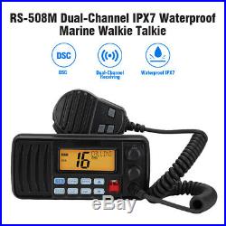VHF Waterproof Weather Channel FM Boat Marine Amateur Mobile Radio Walkie Talkie