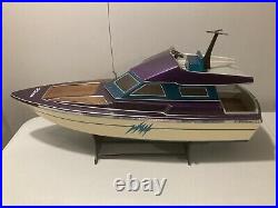 Very Rare Vintage German Robbe Heica Radio Controlled Cruiser Boat Novak ESC 80s