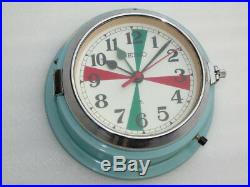 Vintage Seiko Japan Mc-147 Ships Boat Yacht Electric Marine Radio Room Clock