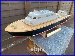 Vintage Veron RAF Rescue Target Towing Tender radio controlled model boat