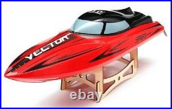 Volantex Racent VECTOR SR65 Brushed Radio Controlled Power Boat RED 65cm