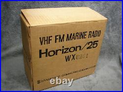 Vtg NEW Standard Horizon Japan 25 Watt VHF FM Marine Transceiver Boat Radio +Box