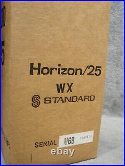 Vtg NEW Standard Horizon Japan 25 Watt VHF FM Marine Transceiver Boat Radio +Box