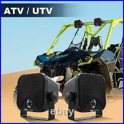 Waterproof Bluetooth Stereo Speakers System for ATV UTV RV Truck Car Boat