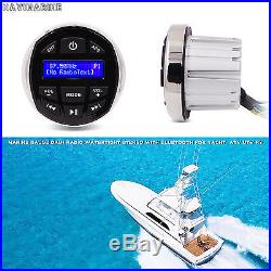 Waterproof DAB Marine Radio Bluetooth Audio Receiver For Boat Yacht ATV UTV