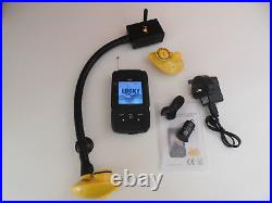 Wireless Bait boat fish finder. 200m range, all boats, 2 sensors, Carp, features