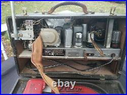 Zenith 7G605 Trans Oceanic radio, sail boat version, tested